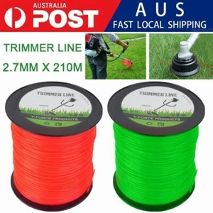 2.7MM X 210M COMMERCIAL USE TRIMMER LINE MOWING Whipper Snipper Cord Rope AUS - Picture 1 of 24
