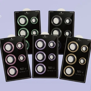 Ring Tempered Glass Camera Lens Protector For Samsung S23 S24 Plus S22 S24 Ultra - Picture 1 of 23