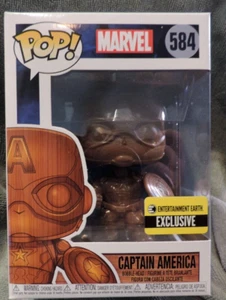 Funko Pop Marvel Capitán América Exclusivo #584 - Imagen 1 de 2