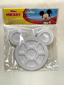 Disney Junior Topolino Artista Pittore Vassoi Plastica Pittura Confezione 6 Nuovi - Foto 1 di 8