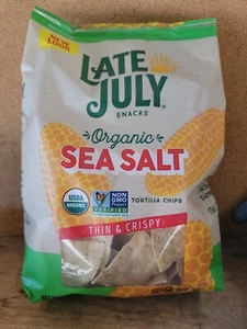 Late July Restraunt Organic Sea Salt Tortillas 10.1 oz bag - Picture 1 of 2