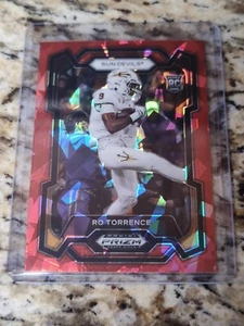2024 Panini Prizm Draft Picks - Red Ice Prizm Ro Torrence #155 (RC) - Picture 1 of 2