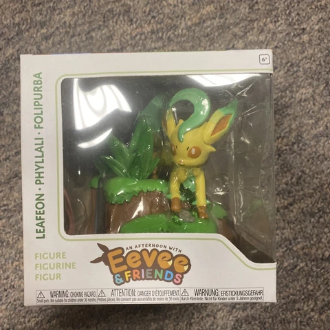 LEAFEON An Afternoon with Eevee & Friends Funko Statue NEW (2A15) Cover
