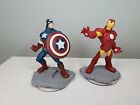 Disney Infinity 2.0 Lot de 2 Figurines Marvel Super Héros Captain America Iron Man