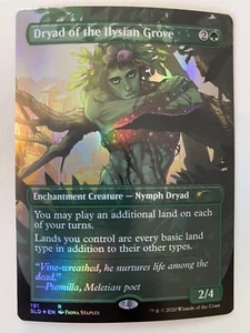 Dryad Of Ilysian Grove *FOIL* SECRET LAIR: Fiona Staples 2021 MT/NM MTG Cmb Ship - Picture 1 of 10