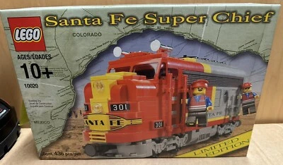 NEU LIMITED EDITION LEGO SANTA FE ZUG 10020 SUPER CHIEF MOTOR SEHR SELTEN - Bild 1 von 4
