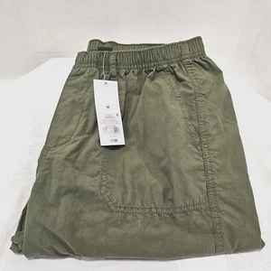 NWT Wild Fable Women's Size M Fashion Cargo Pants 6-Pocket Design Wide Legs - Picture 1 of 6