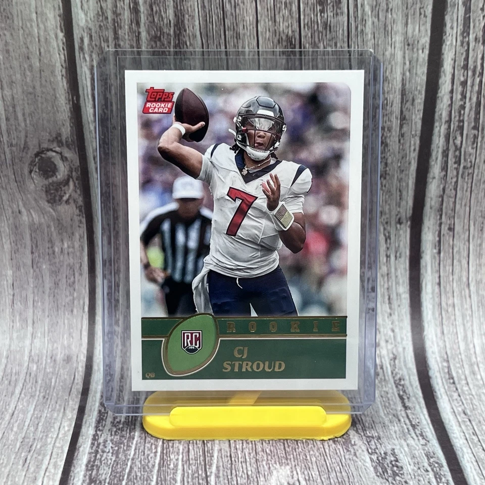 2023 Topps Composite Football CJ C.J. Stroud #421 RC Rookie Houston Texans QB - Image 1 of 2