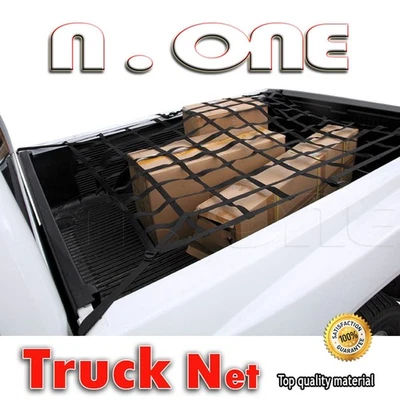 64"x49" Trailer Truck Bed Tie Down Cargo Net Rooftop Mesh Trunk Holder for Ford Foto 1 de 4