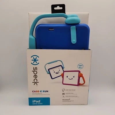 Funda de mesa Speck Case-E Run para niños para Apple iPad 2019-2021 - azul Foto 1 de 4