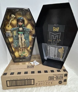 Bambola Mattel Creations Monster High Haunt Couture Cleo De Nile 2022 con spedizione - Foto 1 di 8