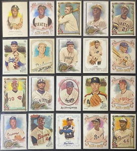 Topps Allen & Ginter HOF Lot (600+) - 2005-2024  RUTH/AARON/GRIFFEY/RYAN - READ! - Picture 1 of 8