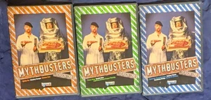 Mythbusters Season One 3-Disc DVD 2003 Discovery Channel Buried Alive Alcatraz - Picture 1 of 3
