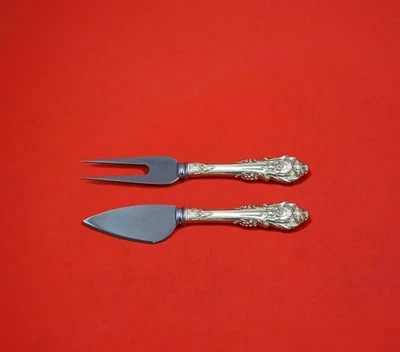 Juego de servir queso duro Sir Christopher by Wallace de plata de ley 2 piezas personalizado Foto 1 de 2