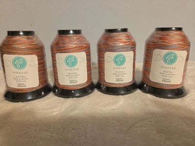 Grace Finesse Quilting Thread - Circus Tent  4 Spools BRAND NEW!! - Image 1 of 3