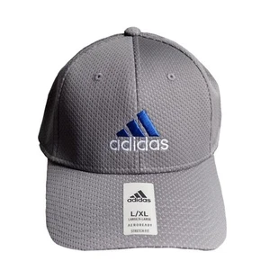Adidas Mütze Herren L/XL grau Aeroready Stretch Fit Cap Baseball Golf - Bild 1 von 3