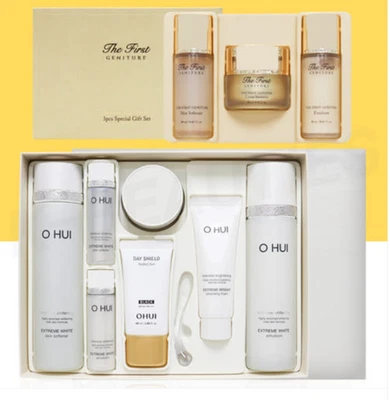 OHUI Extreme White & The First Geniture Set Brightening Anti-Aging Skincare Gift - Image 1 of 2