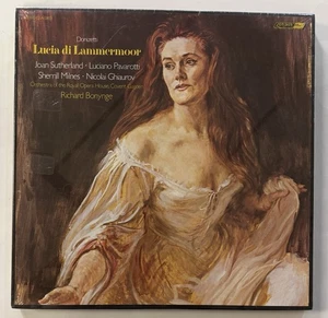 Donizetti Opera Lucia Di Lammermoor 3 LP Vinyl Record Box Set Factory Sealed - Imagen 1 de 2