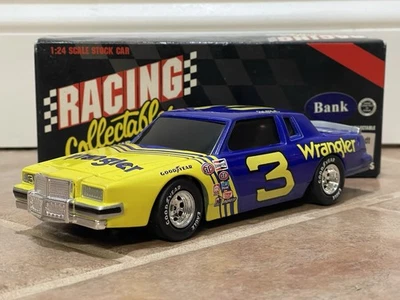 1981 Dale Earnhardt Wrangler #3 Pontiac Grand Prix Action NASCAR 1/24 XRARE - Image 1 of 4