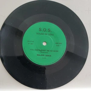 MAJOR LANCE - YOU DON’T WANT ME NO MORE-WIGAN CASINO- NORTHERN SOUL - Picture 1 of 2