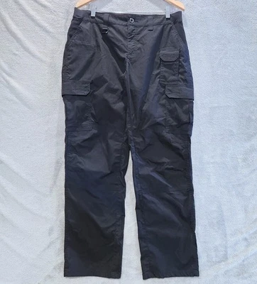 Pantalones tácticos de trabajo de carga negros 5.11 para mujer talla 12 Gorpcore Foto 1 de 4