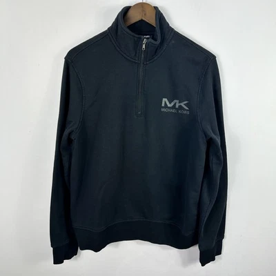 Sudadera suéter top Michael Kors Pullover para hombre con cremallera de cuarto grande Foto 1 de 4