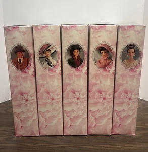 My Fair Lady Barbie Mattel 1995 Collection Complete Set of 5 Dolls New NRFB - Picture 1 of 21