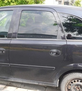 Tür hinten links Opel Meriva A Facelift Schwarz Z20R Saphirschwarz - Bild 1 von 5