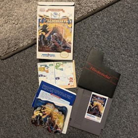 1989 The Magic of Scheherazade Culture Brain Nintendo NES  CIB Manual Untested