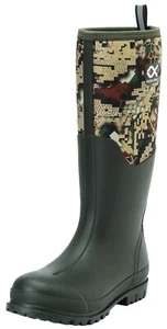 Duck and Fish Men 16" Neoprene High overlay Rubber Molded Outsole Knee boots - Picture 1 of 25