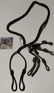 Duck Call Lanyard Adjustable Loops Braided Hunt Gear Strap Water Fowl Goose New - Picture 1 of 10