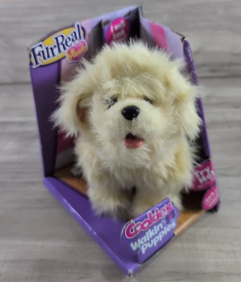 Hasbro FurReal Friends RARO Cookie's Walkin Pups Golden Lab Retriever Cachorro Foto 1 de 4