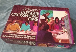 Scrabble Duplicate Crossword Game 1975 Vintage Game - Picture 1 of 9