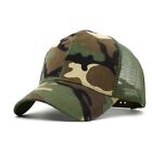 Women Cap Hats Hunting Sports Army Style Plain Half Retro Camping Camouflage