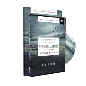 1 and 2 Thessalonians Study Guide with DVD - Picture 1 of 1