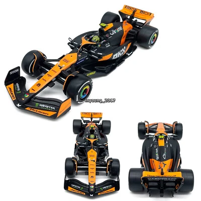 1/43 2024 F1 McLaren MCL38 Modelo Coche Fórmula 1 Miami Grand Prix Lando Norris 4 Foto 1 de 4
