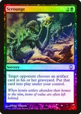 Scrounge FOIL Darksteel NM Black Uncommon MAGIC THE GATHERING CARD ABUGames