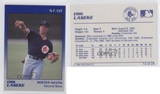 1989 Star Winter Haven Red Sox Erik Laseke #12