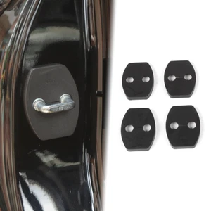 4pcs Door Lock Buckle Decor Cover Trim Accessories For 4Runner 2017+Black - Picture 1 of 10