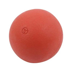 WV Wurfball aus Gummi, ca. 200 g, Ø 76 mm, rot - Bild 1 von 1
