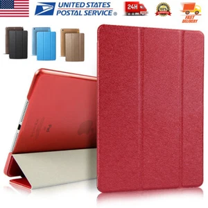 Flip Leather Case for iPad 9th 8th 7th Generation 10.2" Hard Back Stand Cover - Picture 1 of 40