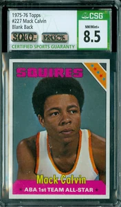 1975-76 TOPPS #227 M CALVIN PROOF SET OF 6 CSG 8.5 MAC SOLO FINEST $1,500 SET * - Picture 1 of 12
