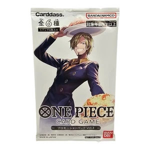 Paquete Promocional Juego de Cartas One Piece Vol.3 2023 Promo Bandai Japonés *VENDEDOR DE EE. UU.* - Imagen 1 de 2