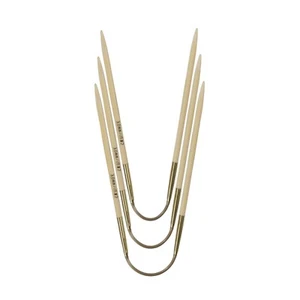 addiCraSyTrio BAMBOO Nadelspiel von addi | Maß: 3,75mm/24cm - Bild 1 von 4