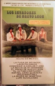 Corridos Con Los Invasores De Nuevo Leon Cassette - Picture 1 of 2