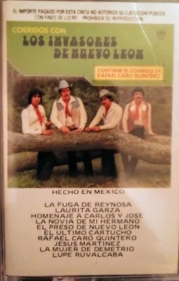 Corridos Con Los Invasores De Nuevo Leon Cassette - Image 1 of 2