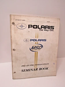 Polaris 2002 ATV/PWC  Infield Update Guide Manual Seminar Book MSD - Picture 1 of 3