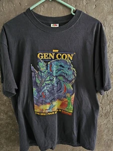 Indy Gen Con World Of Warcraft 2013 T Shirt Medium Black Convention WOW Game - Picture 1 of 7