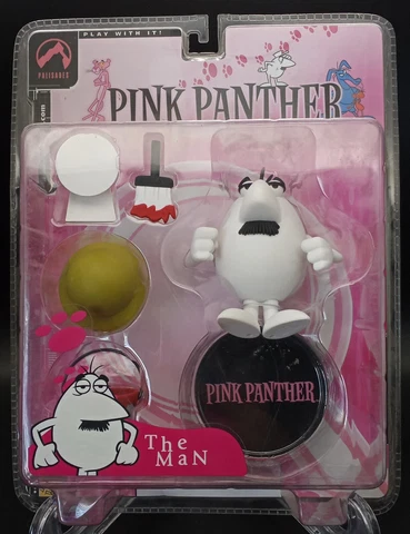 Pink Panther Series 1 The Man Action Figure by Palisades Toys 2004 - New Sealed Cover
