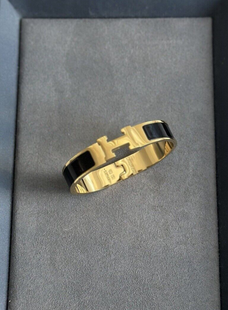 HERMÈS Black Enamel Fashion Bracelets | eBay HERMÈS Black Enamel Fashion Bracelets | eBay